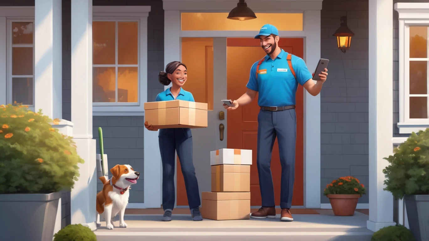 Delivery worker testimonial